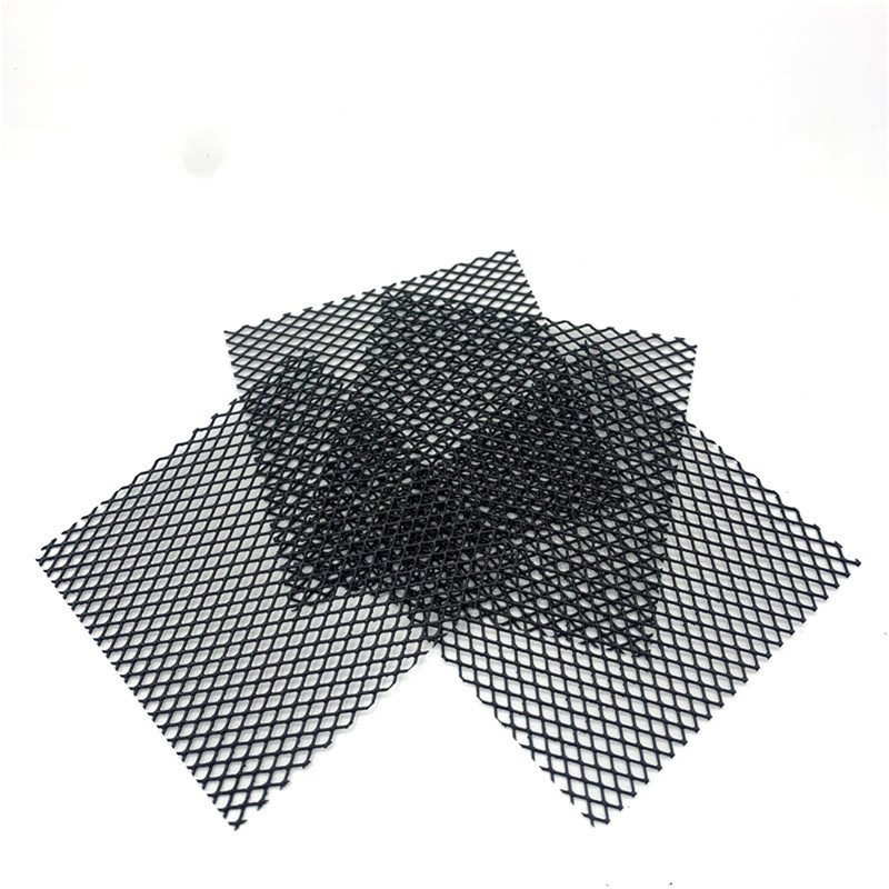 金属板网钢板拉伸网喷涂黑色白色装饰吊顶菱形网小型钢板网