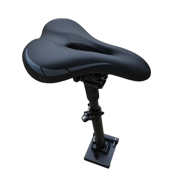 工厂欢喜X6电动滑板车座椅免打孔可调节座位滑板车配件