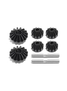 TAMIYA 田宫 XV02 TT02 TT02B 45号钢全套差速齿+主牙套装 钢齿