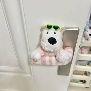 可爱小狗门把手手套可爱儿童圆形保护套新家保暖宝宝装饰品防撞垫