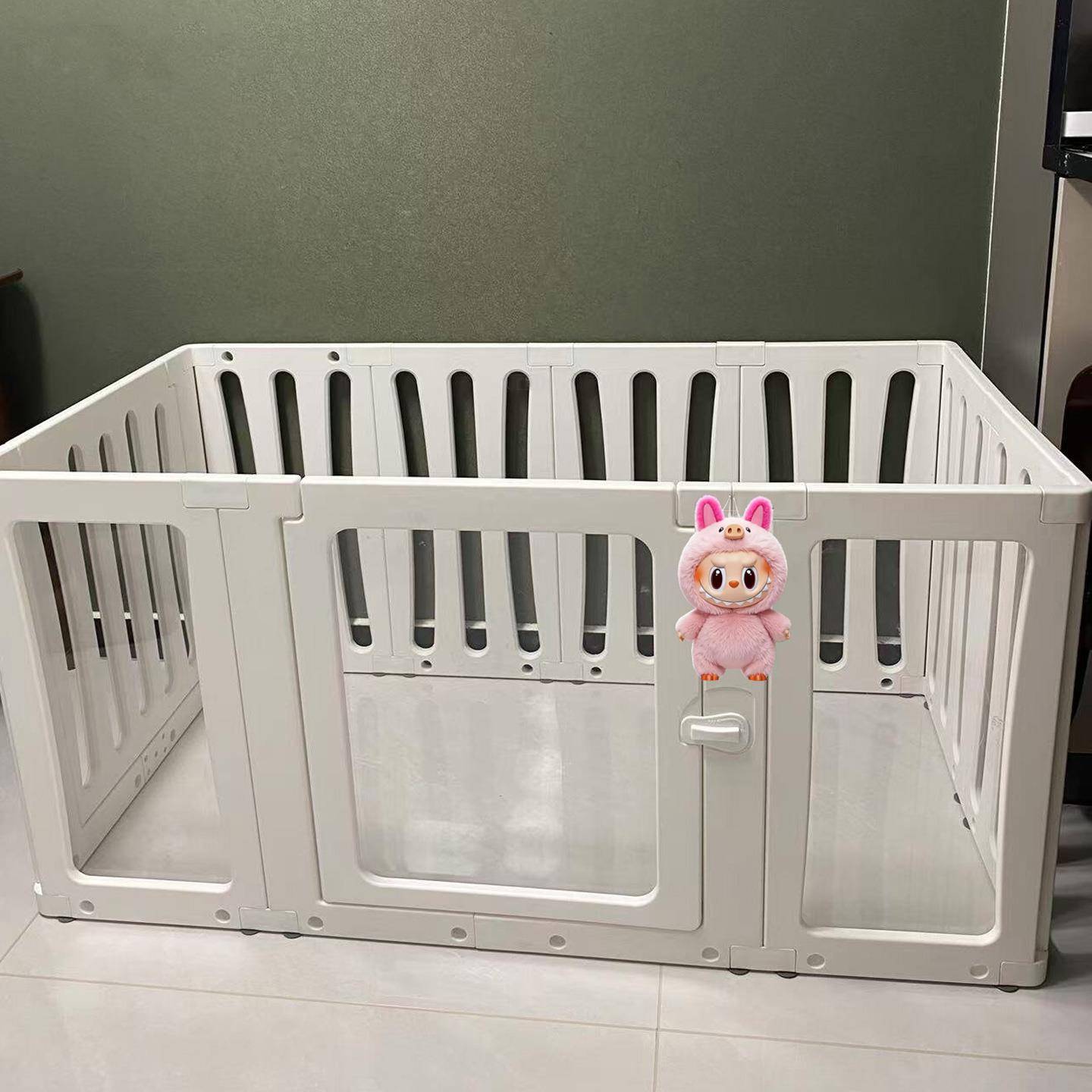 透明狗狗围栏亚克力狗窝宠物室内栅栏兔子大型犬小型犬狗笼子