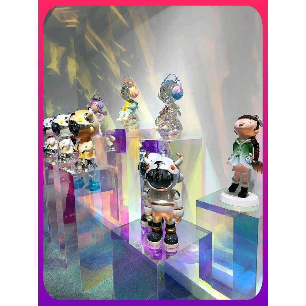 炫彩亚克力展示台定制装饰中岛流水台陈列台摄影拍照直播底座地台,商业/办公家具,中岛/流水台,淘宝优惠券,粉丝福利购,淘宝优惠卷