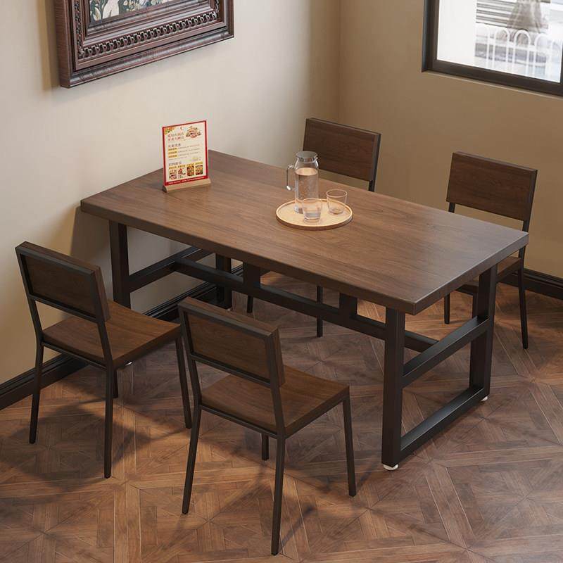员工食堂餐桌椅组合长方形饭店餐饮小吃店面馆餐馆餐厅桌子1039,住宅家具,实木餐桌,淘宝优惠券,粉丝福利购,淘宝优惠卷