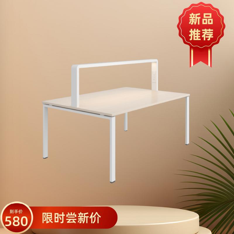 学校阅览桌带灯图书馆电脑桌共享带灯定制阅览桌椅配套学校家具