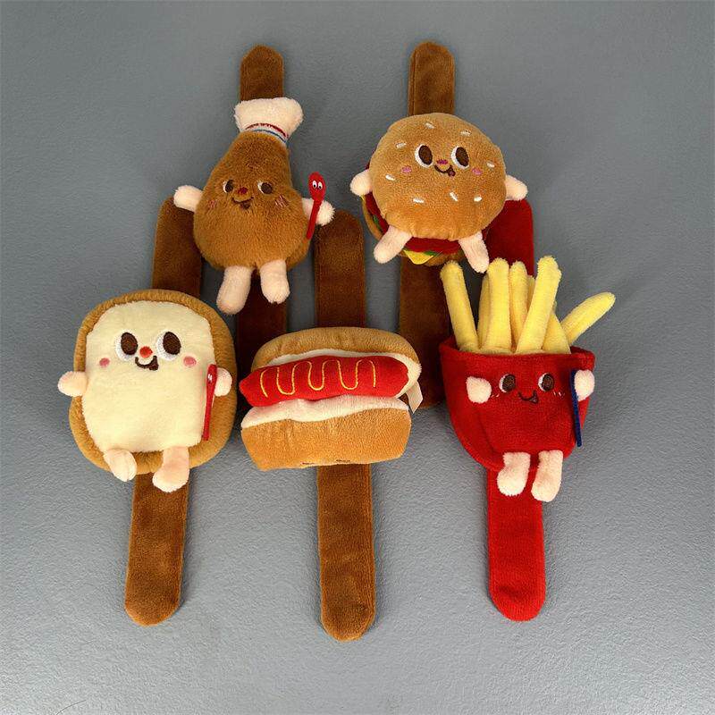 麦当劳汉堡玩偶指纹锁门锁保护套入户门挡门把手套防撞神器智能门