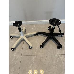 加厚尼龙五爪椅子电脑椅架子滑轮塑料旋转办公椅五星脚底座配件