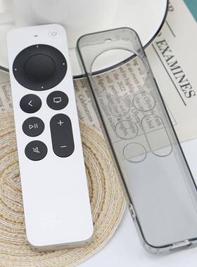 适用appletv保护套苹 ??果遥控器保护套2023款TV6防尘罩tv7软遥控