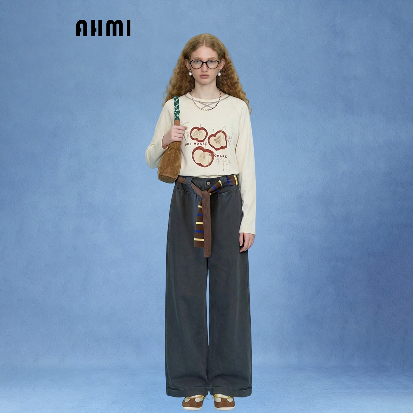 AHMI“街头潮感”复古直筒阔腿牛仔裤女春季高腰显瘦垂感休闲长裤,女装/女士精品,牛仔裤,淘宝优惠券,粉丝福利购,淘宝优惠卷