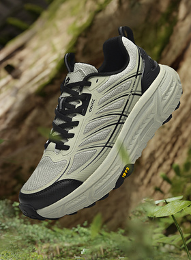 LOTTO乐途户外登山运动鞋春秋新款耐磨防滑跑鞋户外徒步旅游鞋