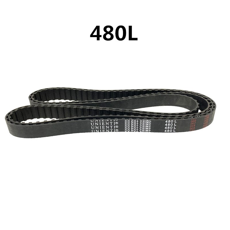 日本UNIENTI进品同步带480L梯形齿机械传动橡胶皮带128齿周长1219