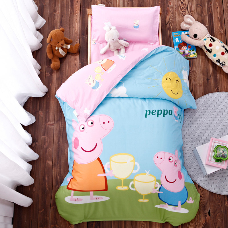 全棉幼儿园儿童宝宝AB版单件被套可拆卸小被子冬被加厚棉被冬被芯,床上用品,棉花被,淘宝优惠券,粉丝福利购,淘宝优惠卷