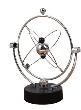 创意混沌摆件永动机不停止永动仪撞球磁悬浮科技摇摆器桌面牛顿摆