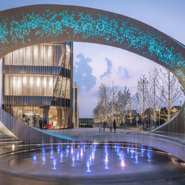 园林景观 广场雕塑定制无线水帘旱喷发光 抽象房地产地标金属摆件,商业/办公家具,景观道具/景观摆件/景观装置,淘宝优惠券,粉丝福利购,淘宝优惠卷