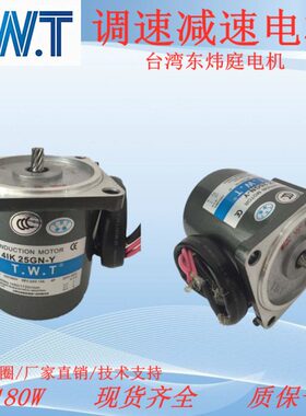 东炜庭TWT调速马达4IK25RGN-C单项齿轮减速电机4RK25GN-C Y YM CT