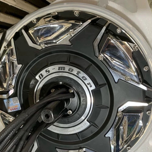 12寸五代瓦片电机3000WP 6000WP 9000WP电摩改装碟刹