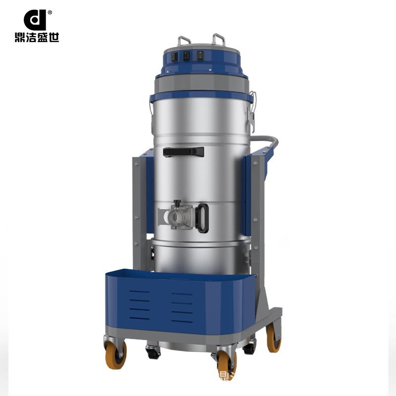 可移动桶式工业吸尘器机械加工车间吸铁屑粉尘焊渣金属强力吸尘机