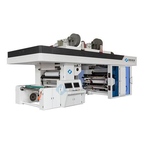 260米/minPE透气膜纸尿裤柔版机OPPCPP卷筒膜印刷设备全自动