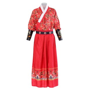 明制汉服飞鱼服锦衣卫绣春刀蟒袍武侠古装马面男女情侣伴郎服龙袍