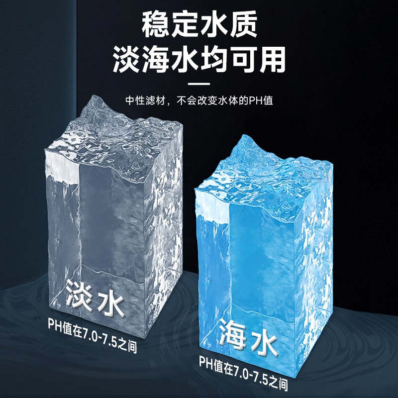 鱼池过滤材料鱼缸净水3D生化纳米球细菌屋陶瓷环培菌石英球滤材