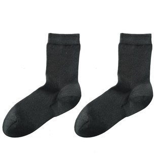 鹿人袜子防裂防脚后跟干裂开裂秋冬季 防足裂内跟棉布高筒男袜7104