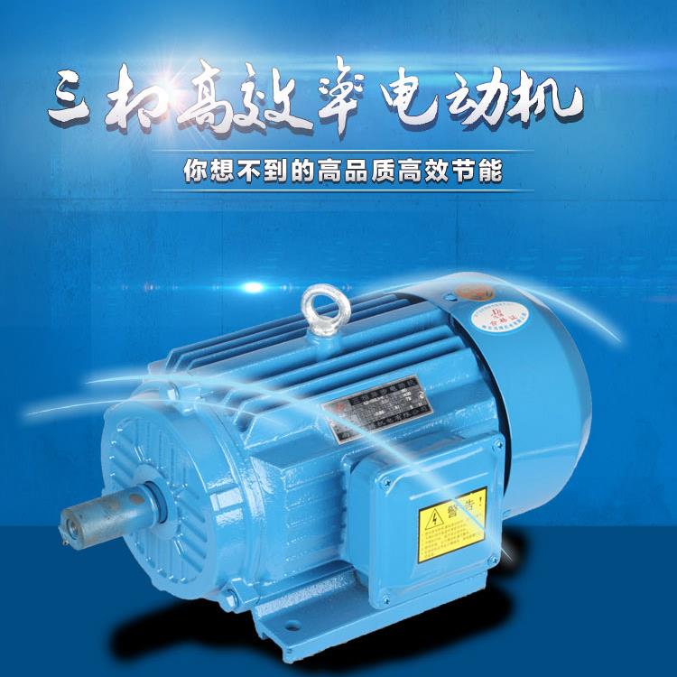 厂家直销纯铜380V高效电机5.5W930转速马达