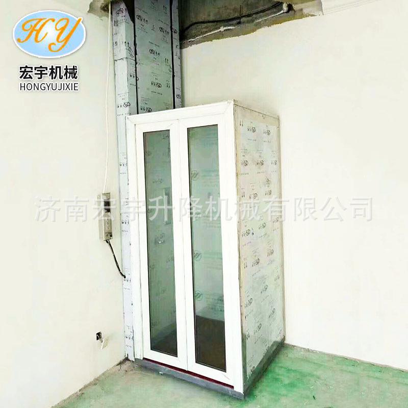 销售供应家庭升降机家用电梯小型家庭升降机导轨式家庭升降平台