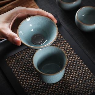 龙泉茶漏茶滤创意陶瓷过滤网茶叶茶隔器功夫茶具配件青瓷泡茶漏斗