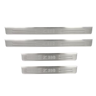 用于众泰Z300门槛条内外车身改装 亮饰条迎宾踏板后护板改装