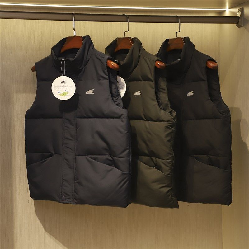 德国单~线下699!秋冬男士中控纤维高蓬松加厚保暖立领无袖马甲,男装,常规马甲,淘宝优惠券,粉丝福利购,淘宝优惠卷