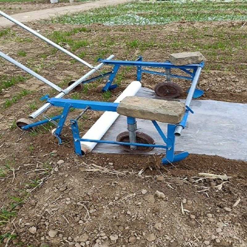 种植手拉式自动盖地膜覆盖机器小型农用人工铺地膜工具盖薄膜厂家,农机/农具/农膜,耕种机械/微耕机/开沟机,淘宝优惠券,粉丝福利购,淘宝优惠卷