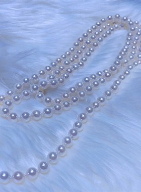 毛衣链长款贝母珍珠项链8mm 长130cm女秋冬多种佩戴 热卖掌柜推荐