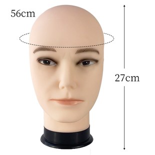 抿嘴哥头模假毛修剪模特头COS假发造型抿嘴男支架假人头毛娘工具