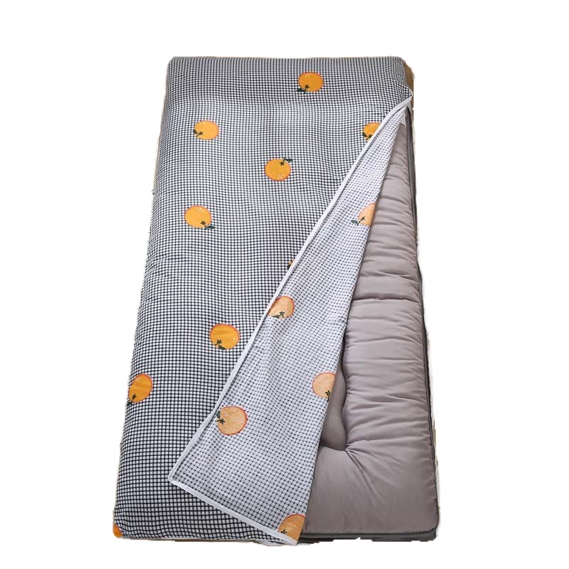 全棉加绒床垫拆洗套双拉链被套榻榻米床垫套学生宿舍床单防尘罩子