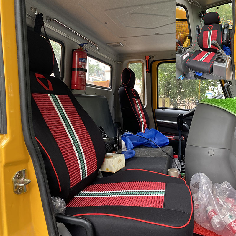 徐工XCT8吨12吨20吨25吨80吨吊车全包围座套 徐工25K5C25L5坐垫套