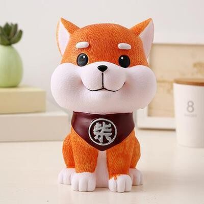 创意儿童卡通大号可爱狗狗存钱罐储蓄罐不怕摔送孩子男女生日礼物