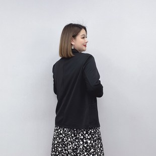 大码女装2023新款胖mm夏装宽松翻领七分袖开衫轻薄西装外套上衣服