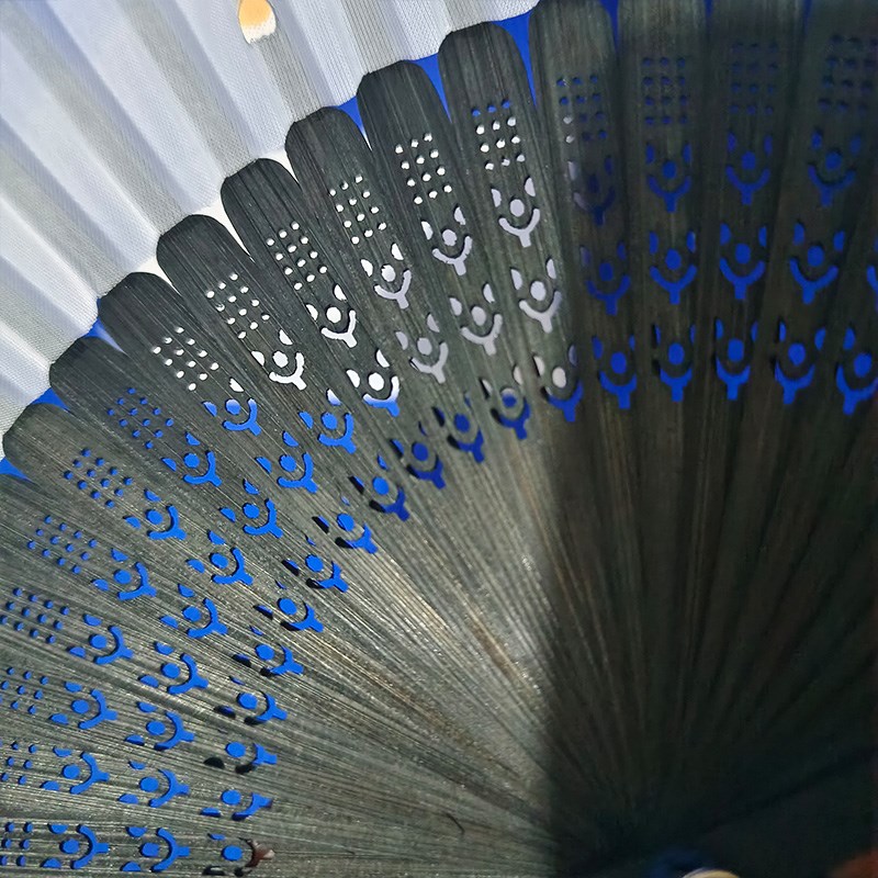 复古中国风扇女士随身折叠古装汉服旗袍扇学生舞蹈表演礼品竹扇子