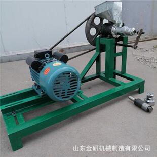 多功能杂粮膨化机柴油双机头面粉香酥果机低噪音五谷杂粮江米辊机