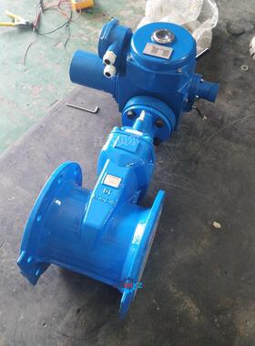 贝尔Z945X-10/16Q软密封法兰排污水处理QT450球墨铸铁电动闸阀