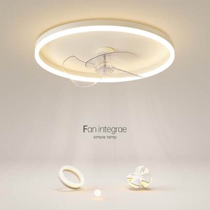 光风扇灯简约现代led吸顶灯卧室灯客厅灯餐厅房间2024新款灯具