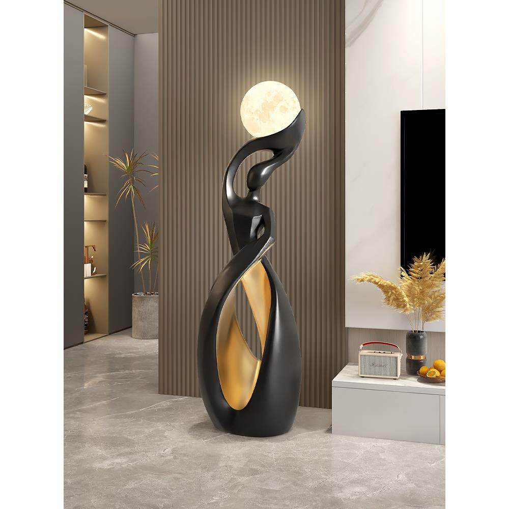 大型客厅电视柜旁边艺术落地摆件沙发装饰灯轻奢大气玄关乔迁礼物,家居饰品,落地摆件,淘宝优惠券,粉丝福利购,淘宝优惠卷