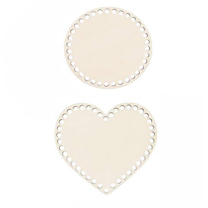 木质DIY包材料 迷你十字绣洞洞圆形固定框 椭圆木板小绣绷绣花框