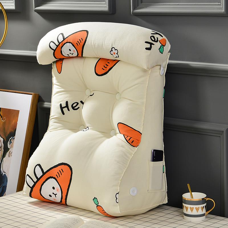 护腰床头靠垫床头板软包床上靠枕沙发大靠背垫榻榻米床靠背可拆洗