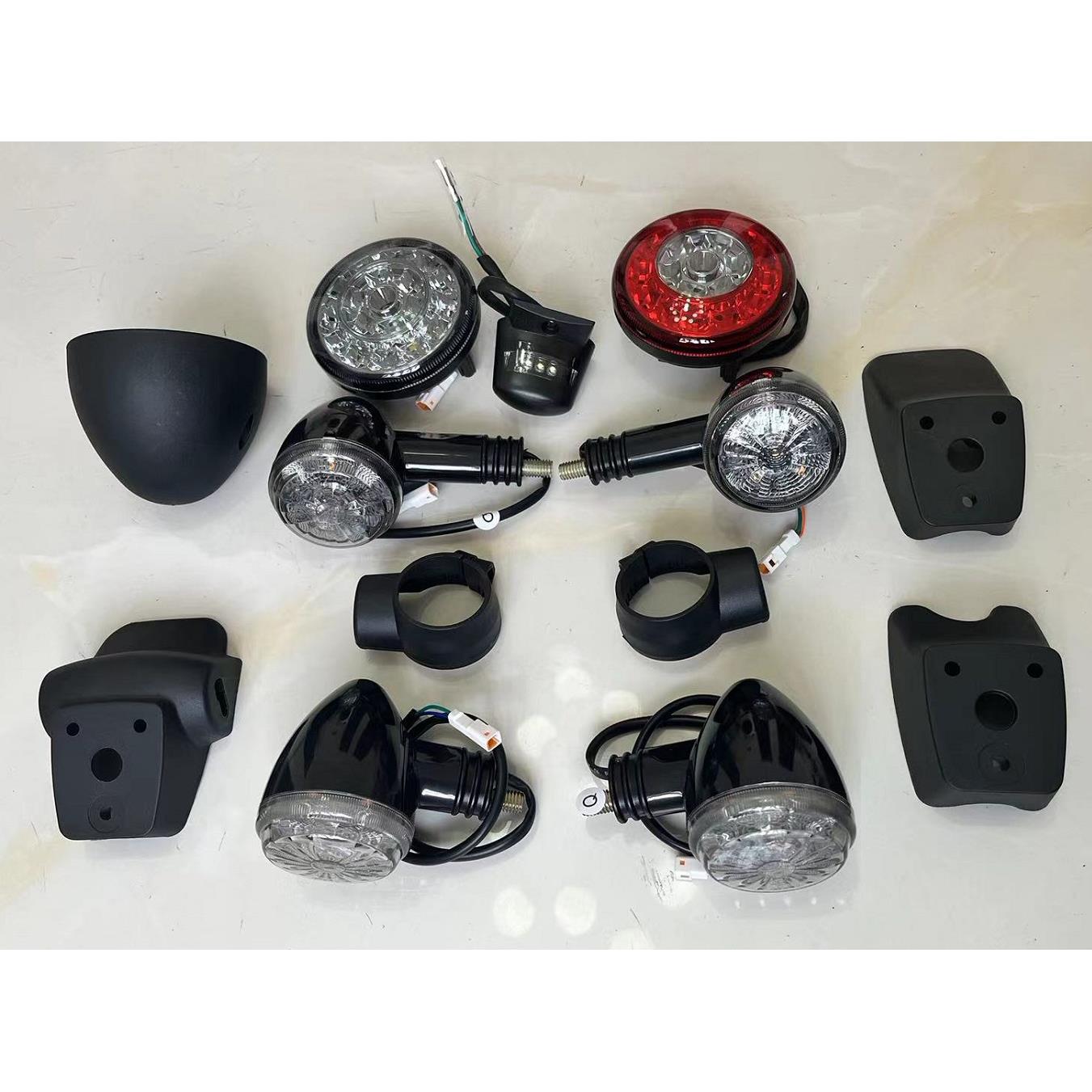 长江400bobbie700 650转向灯 长江边三轮摩托车尾灯转弯灯 信号灯