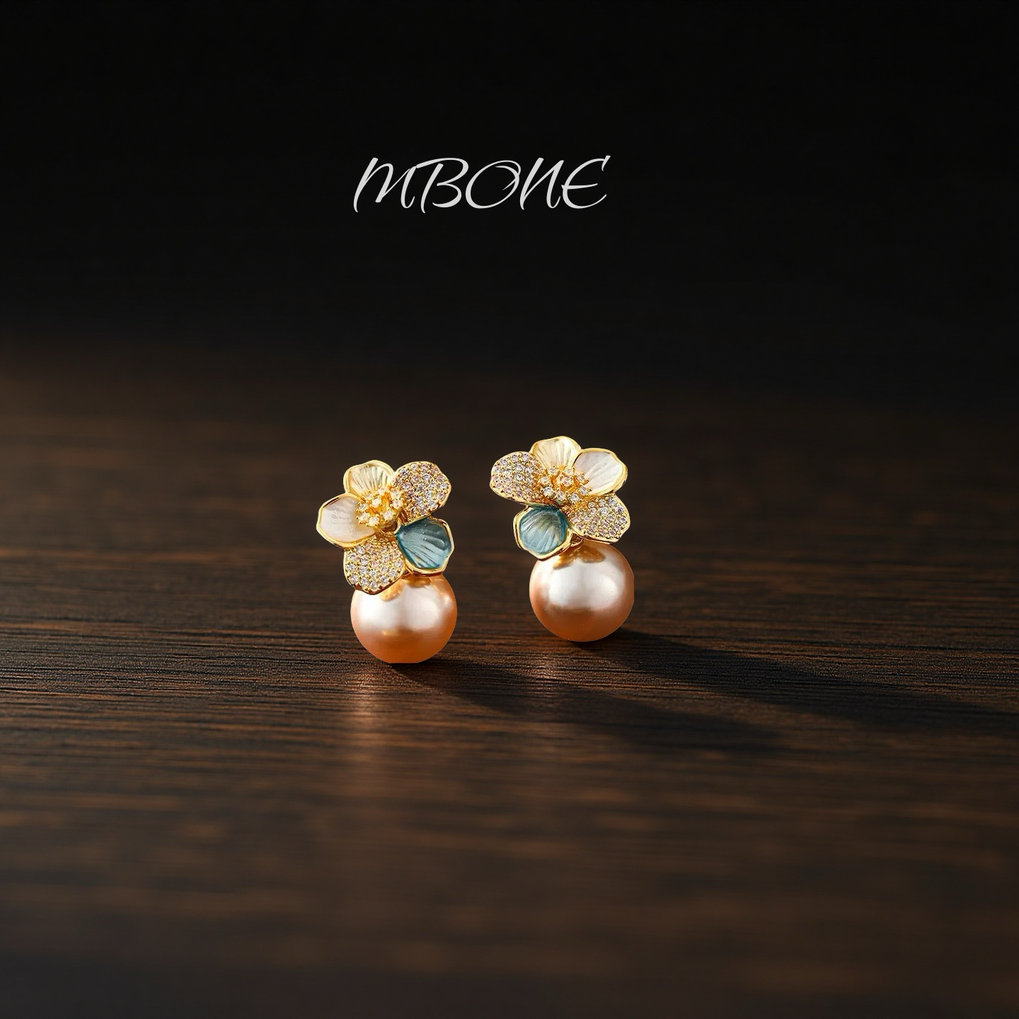 【 5148】 法【花开富贵】S925纯银针30岁上档次轻奢耳坠女