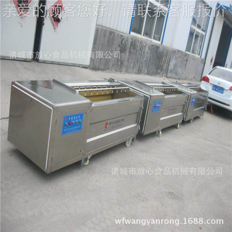 蔬菜清洗机价格大型胡萝 卜清厂机家 萝卜清洗FX-1500洗流水线