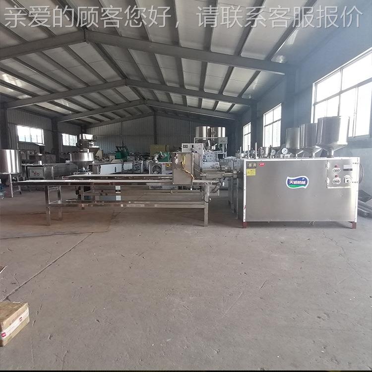 厂TCM-60 T应供全自碱粑加工设备动 不锈钢米豆腐机赠送技家术