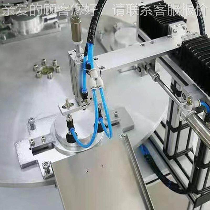 气动转盘动式烫机 全自商*2标皮革平面曲面伺压痕机 服旋烫金金设