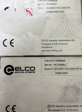 [维修]宜科 编码器EAM58C10R-GS6XTR-4096