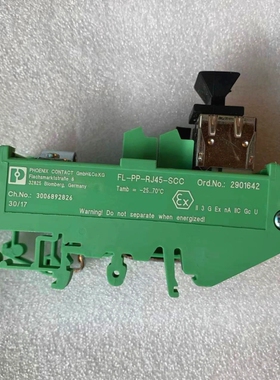 全新 原装 正品 进口菲尼克斯配线架 FL-PP-RJ45-SCC 订 2901642